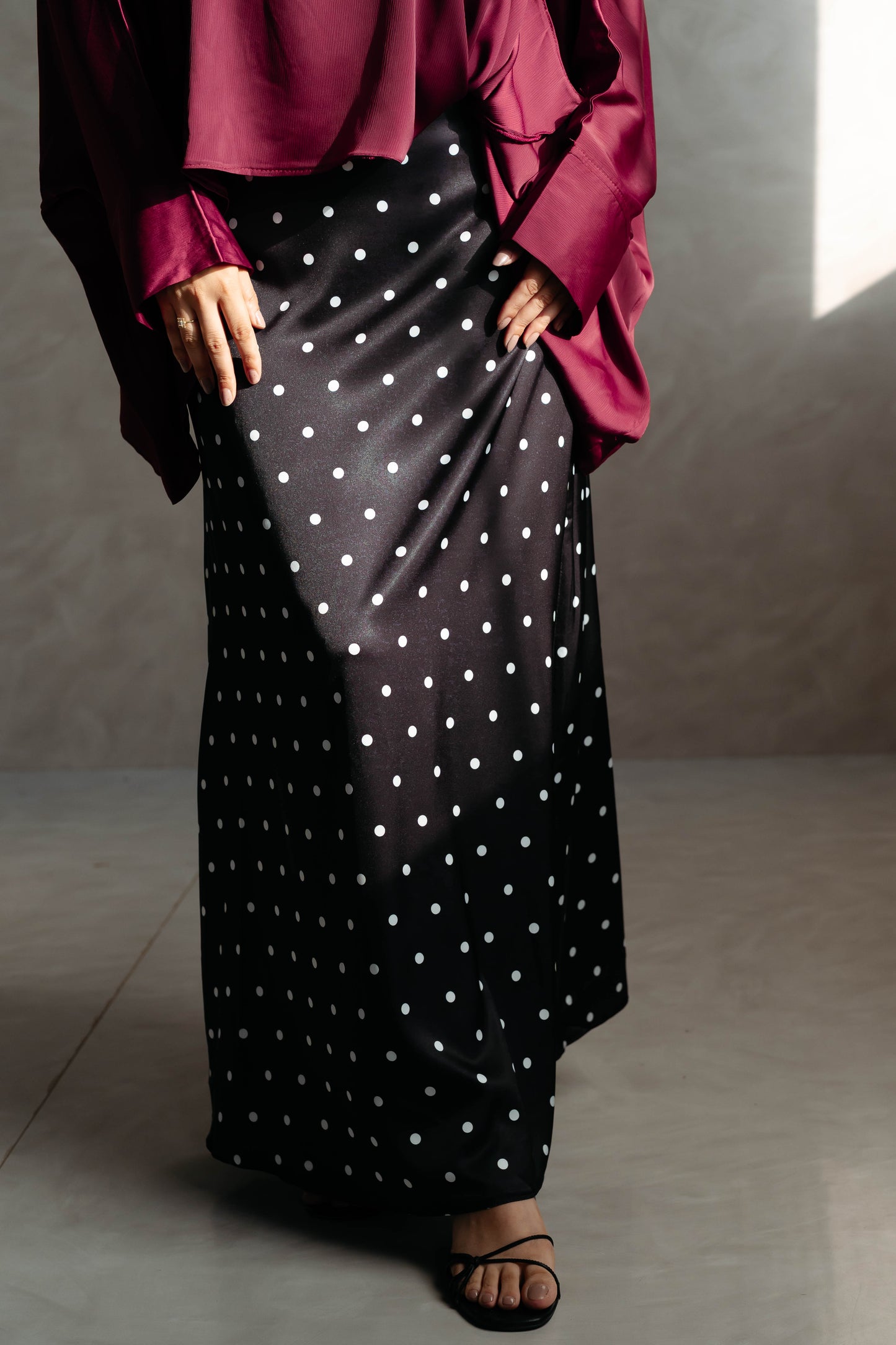 POLKA DOTS skirt